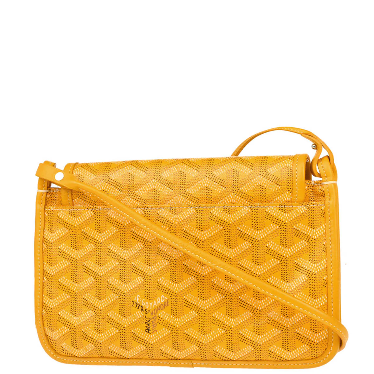 Goyard 2019 Yellow Plumet Shoulder Bag Pochette Wallet - Image 2