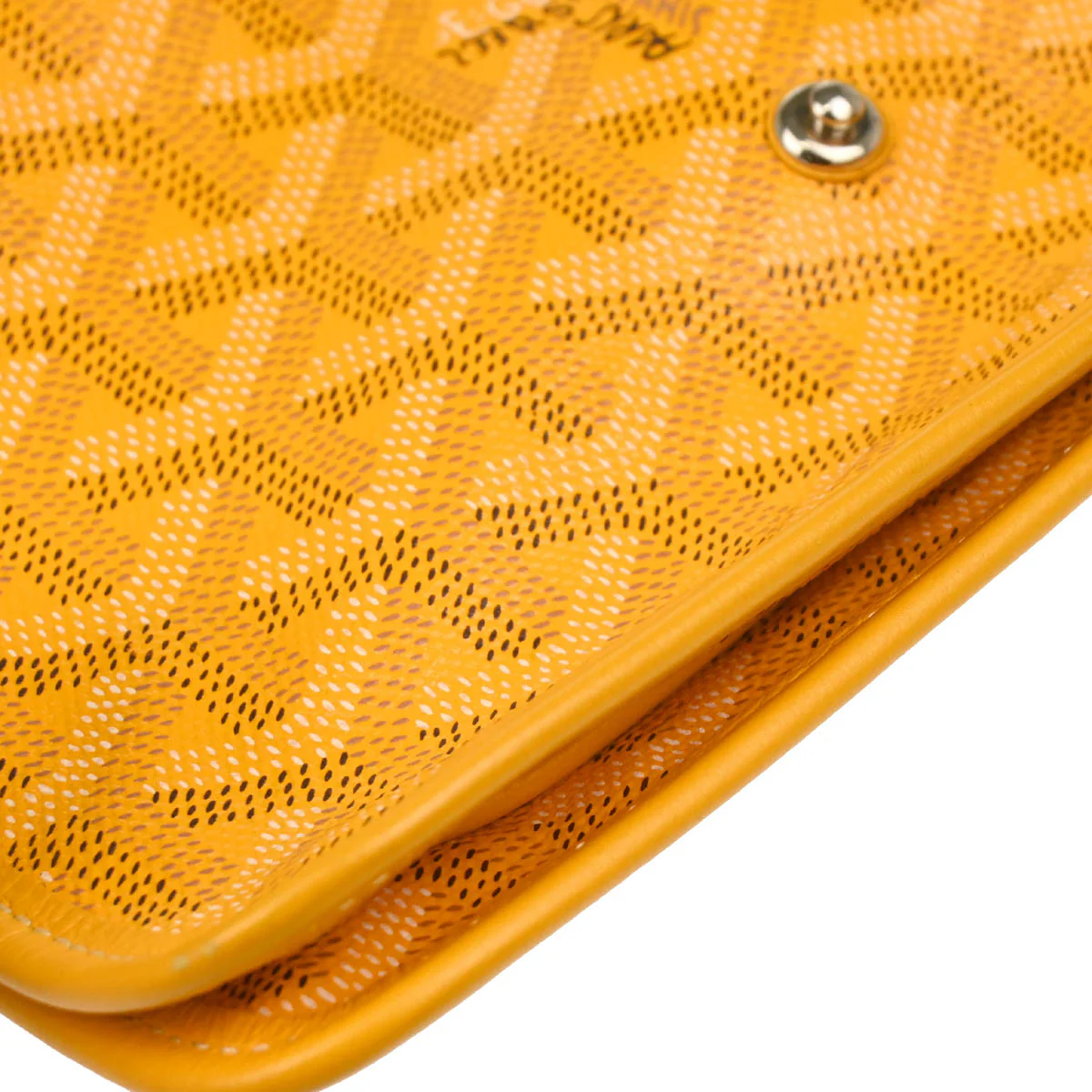 Goyard 2019 Yellow Plumet Shoulder Bag Pochette Wallet - Image 5