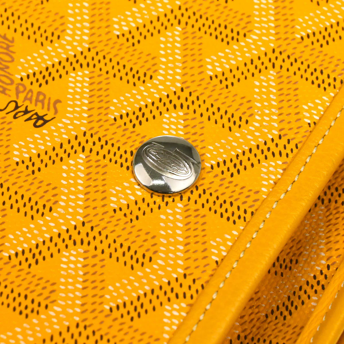 Goyard 2019 Yellow Plumet Shoulder Bag Pochette Wallet - Image 6