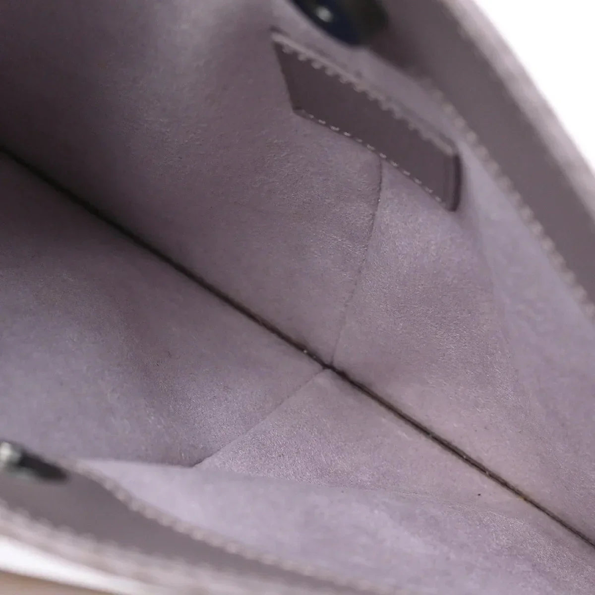 Louis Vuitton 2000 Purple Epi Pochette Demi-lune Handbag M5262B - Image 5