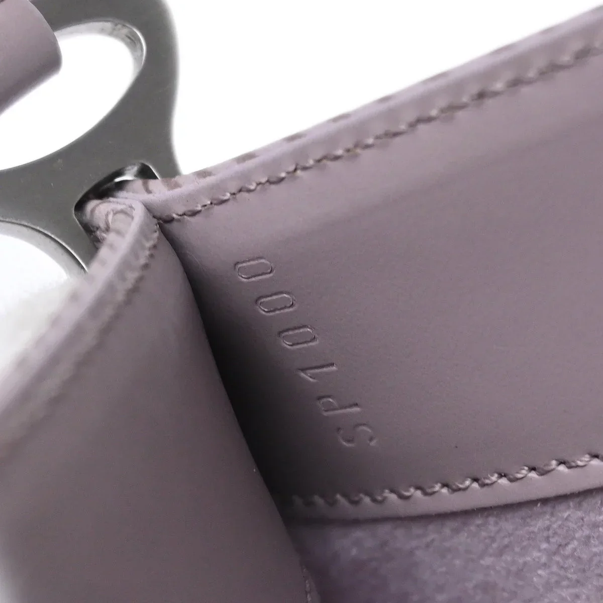 Louis Vuitton 2000 Purple Epi Pochette Demi-lune Handbag M5262B - Image 7