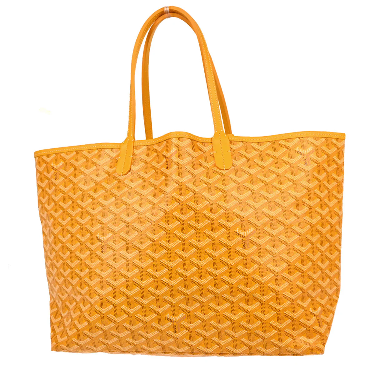 Goyard 2019 Yellow Saint Louis PM Tote Bag - Image 2
