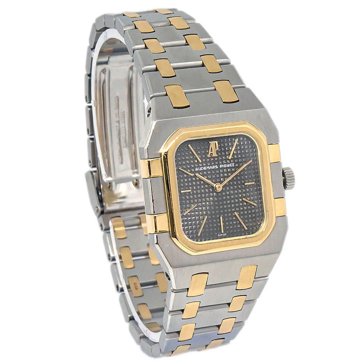 Audemars Piguet Royal Oak Square Quartz Watch SS 18KYG - Image 2