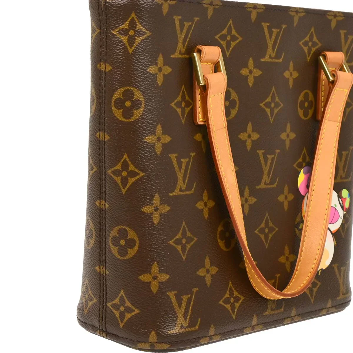 Louis Vuitton 2004 Monogram Panda Vavin PM Tote Handbag M51173 - Image 3