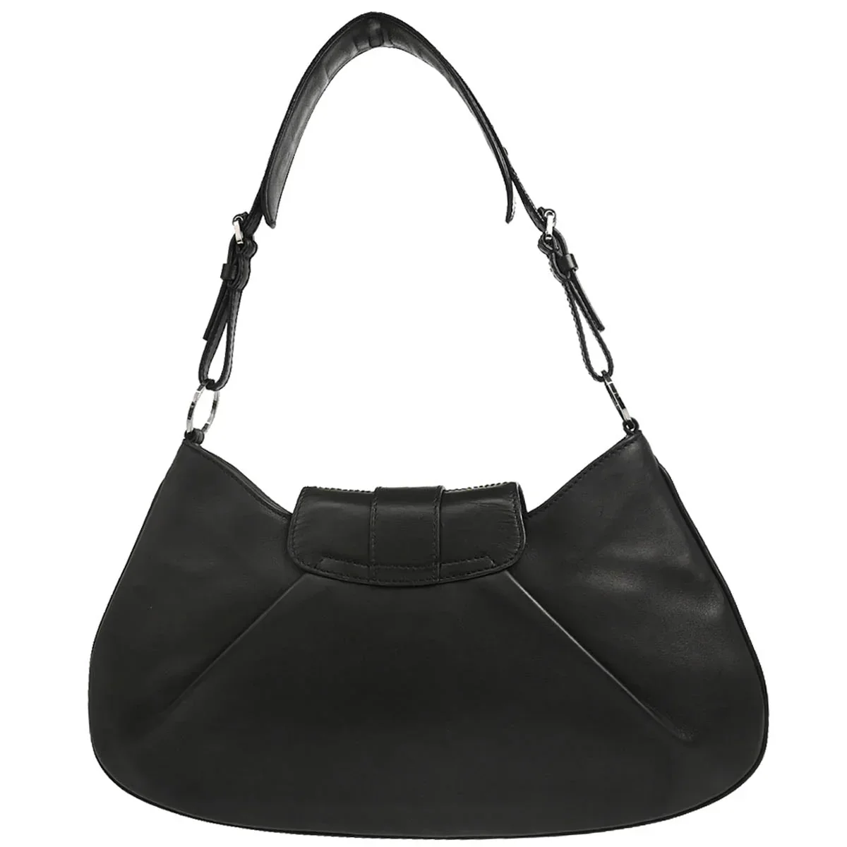 Christian Dior 2002 Black Leather Handbag - Image 2