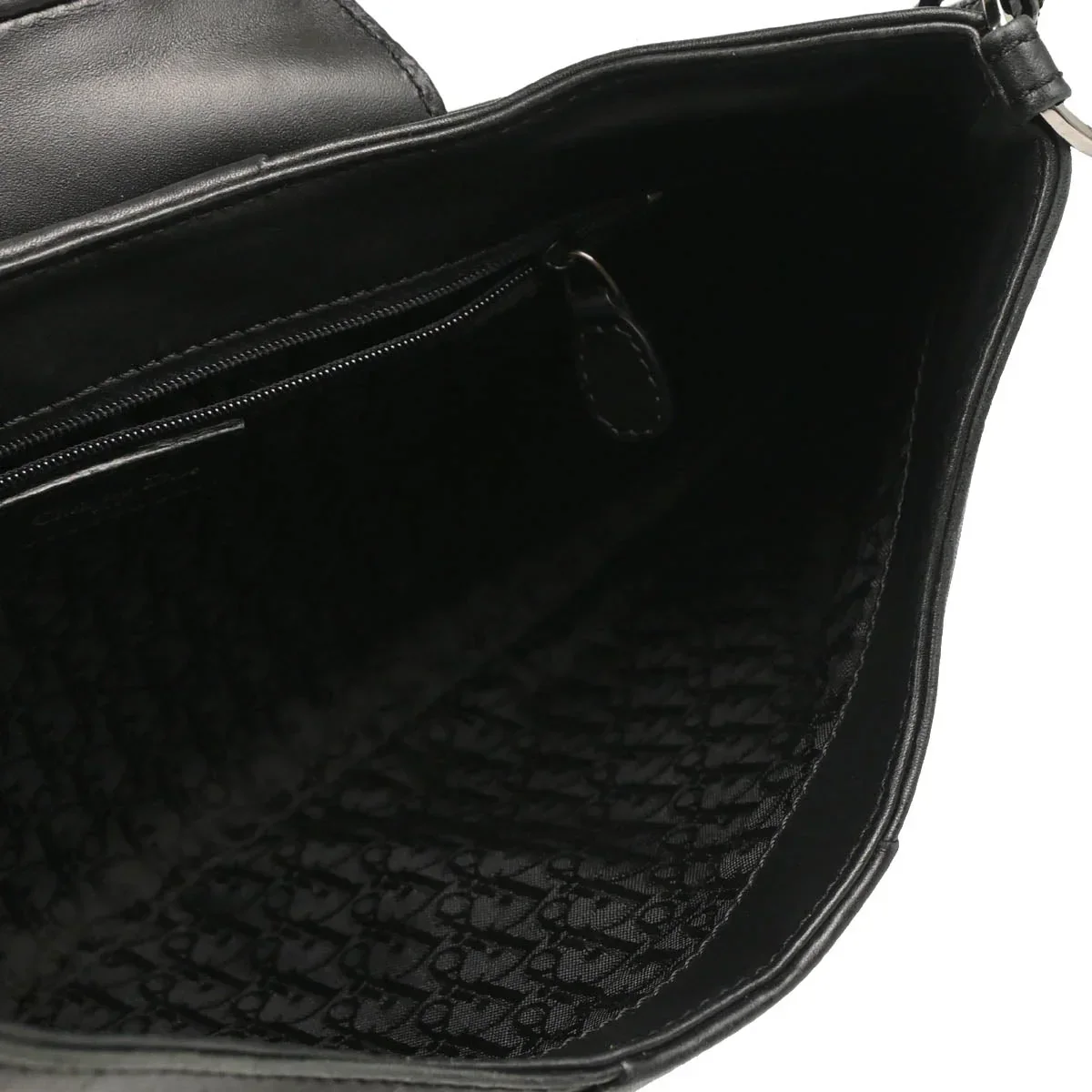 Christian Dior 2002 Black Leather Handbag - Image 4