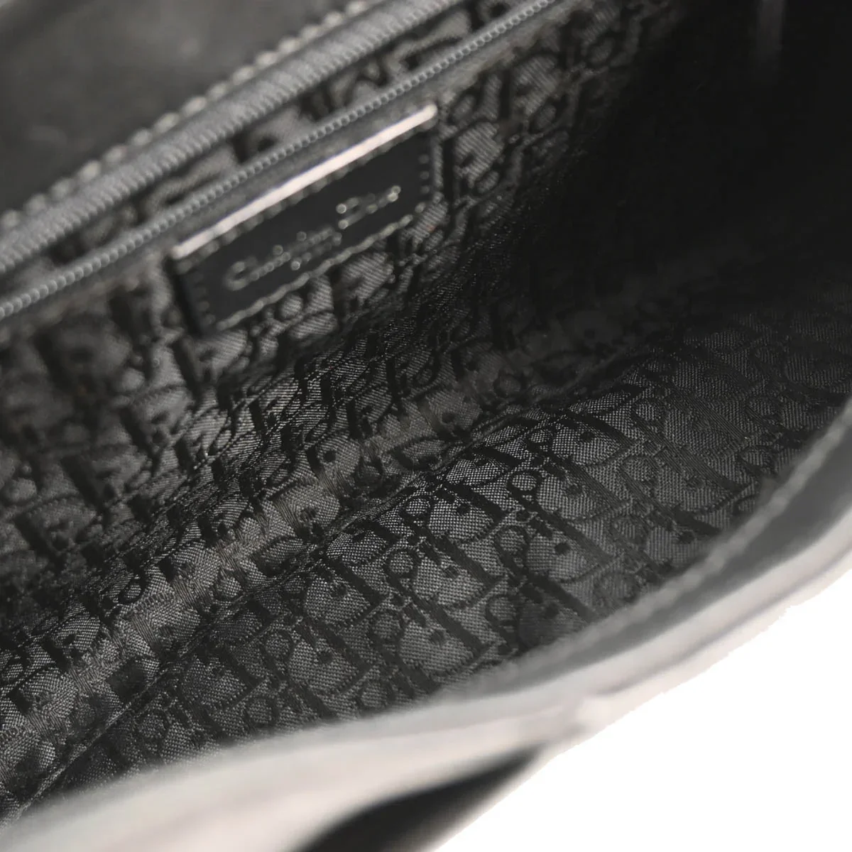 Christian Dior 2002 Black Leather Handbag - Image 9