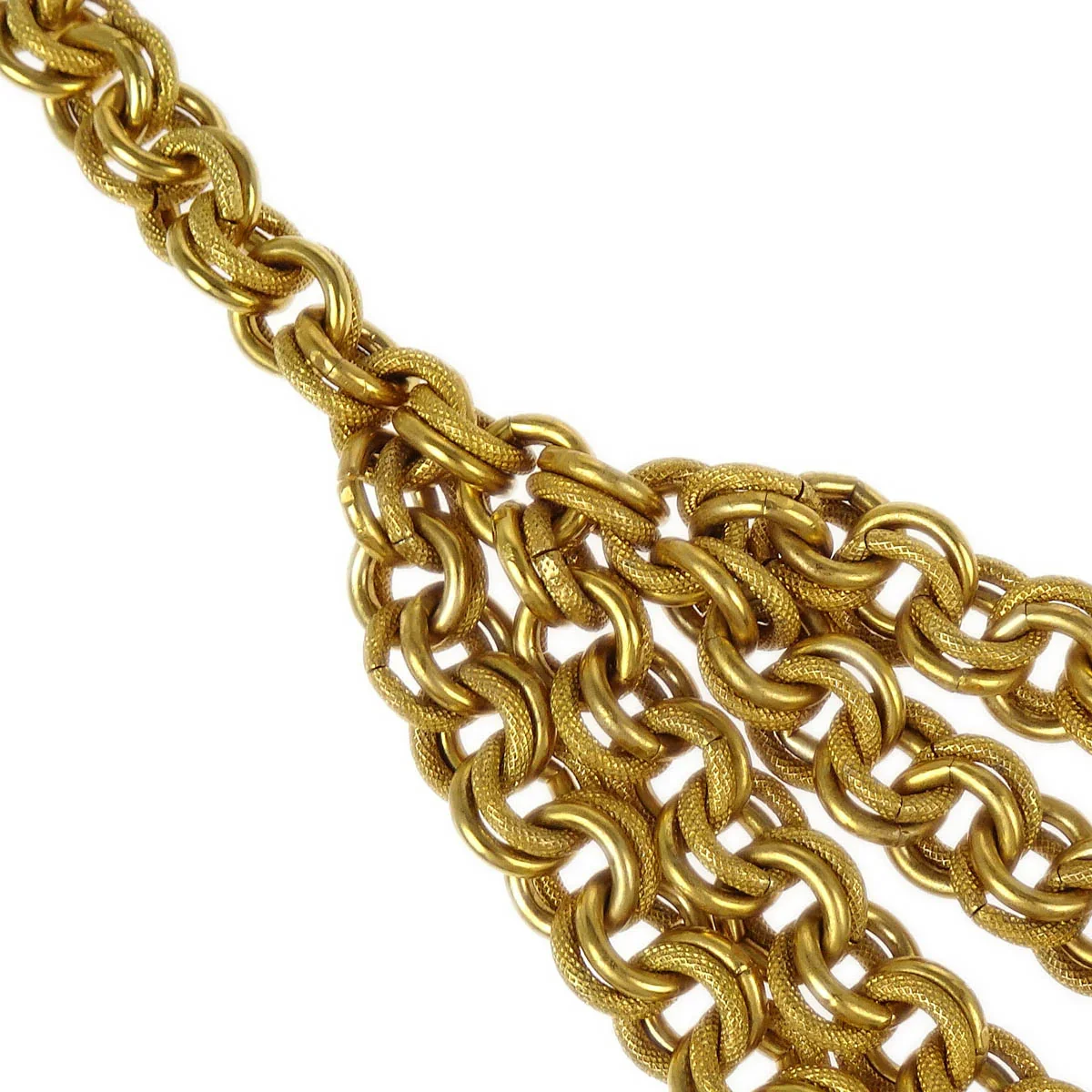 Chanel Chain Belt Medallion Gold 94A Small Good - Image 3