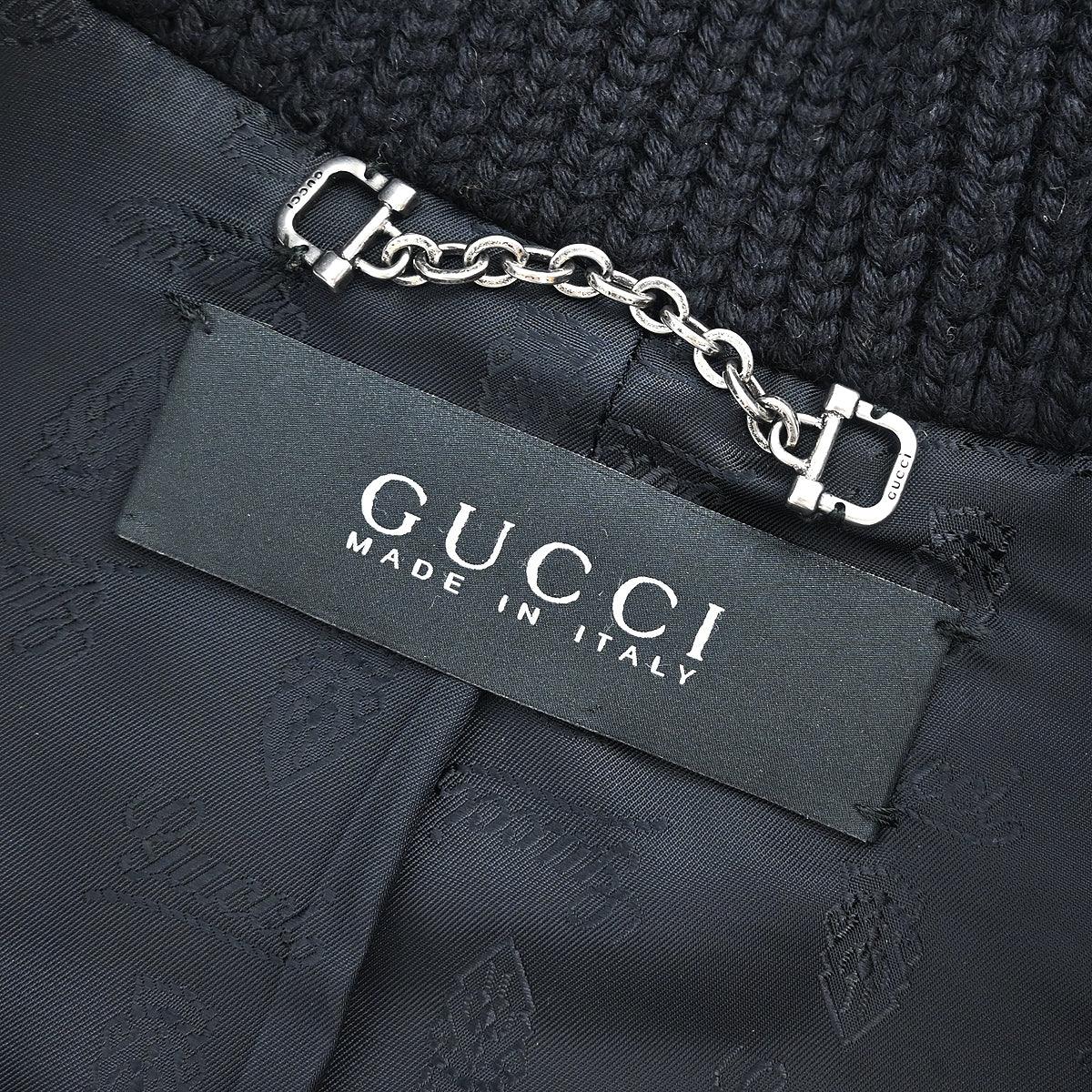 Gucci Single Breasted Jacket Black - Image 9