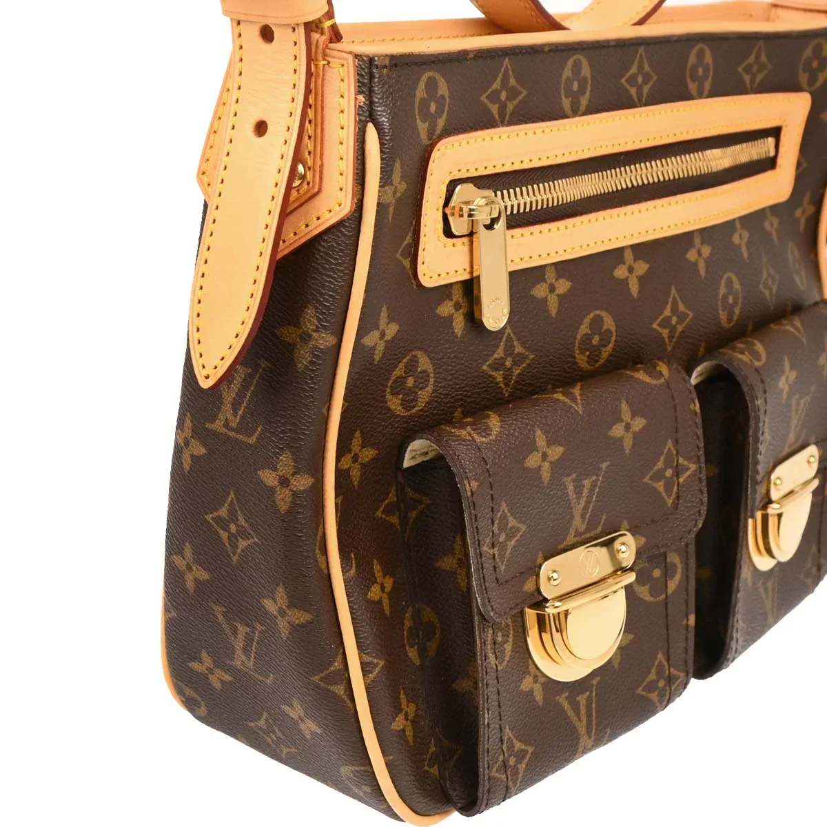 Louis Vuitton Monogram Hudson GM Shoulder Bag M40045 - Image 3