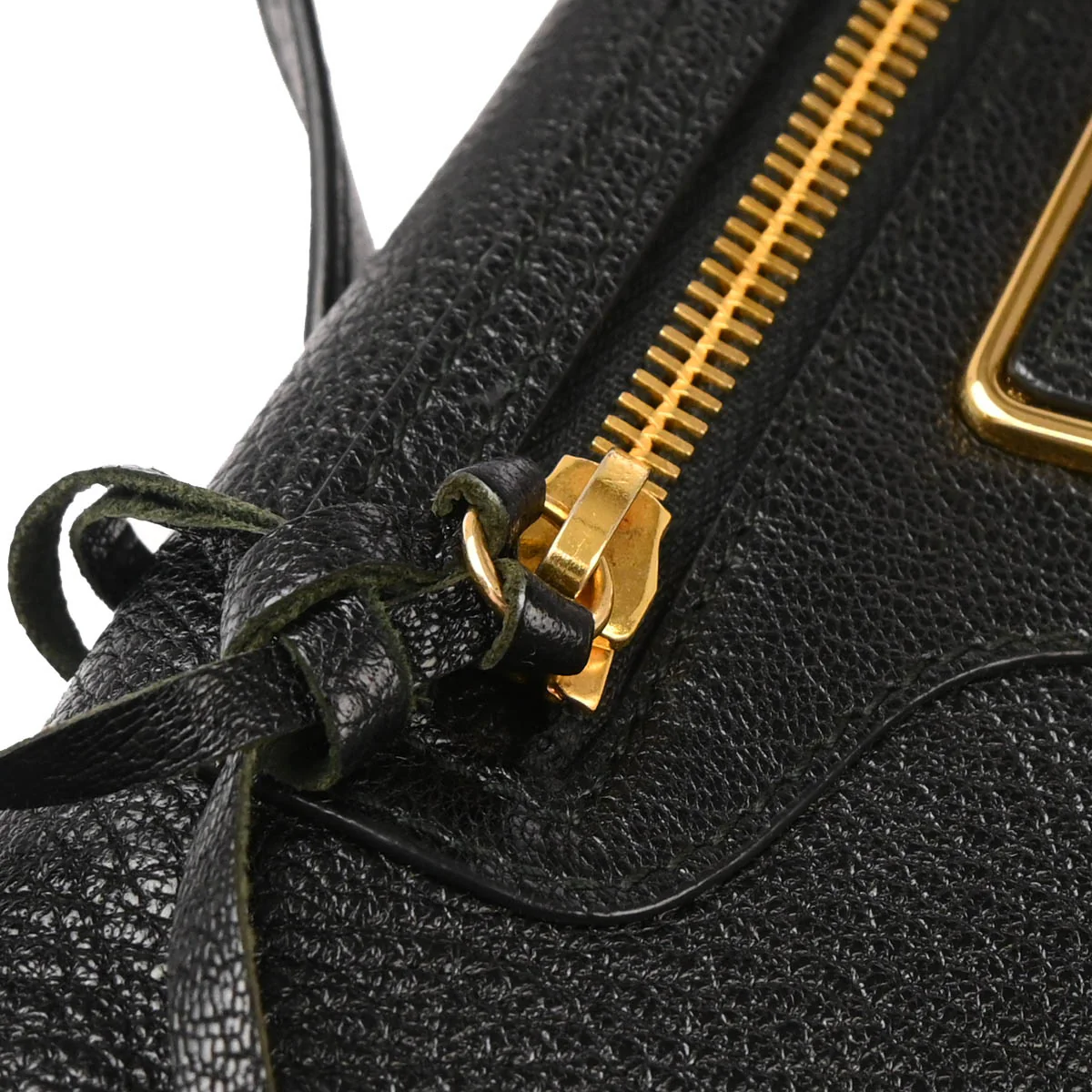 Balenciaga Black Leather Envelope Shoulder Bag - Image 6