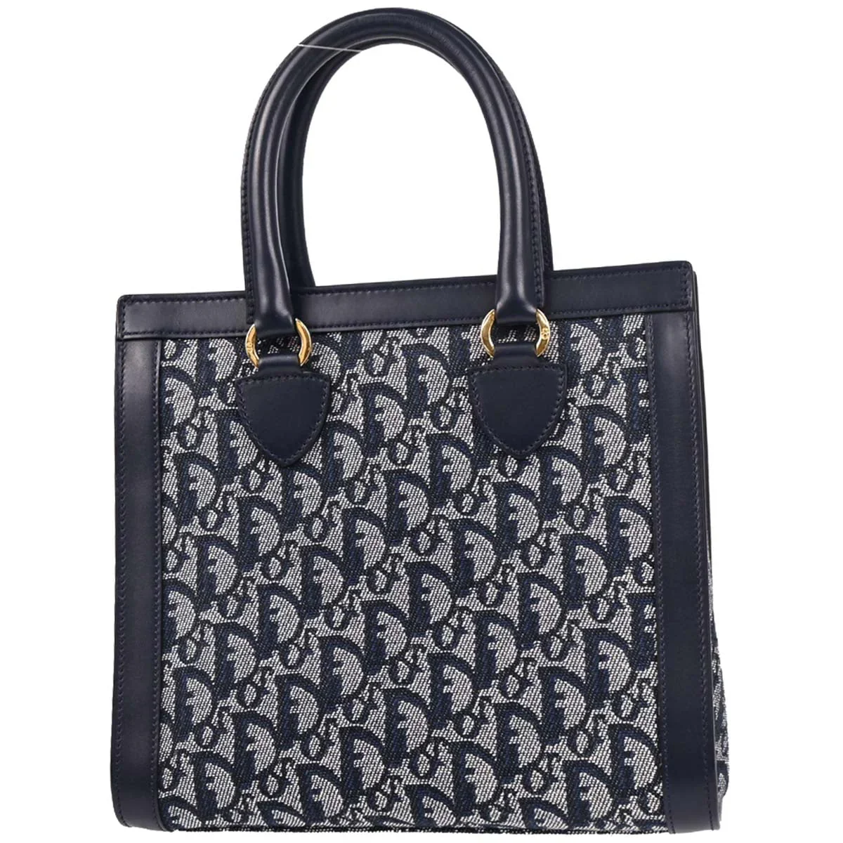 Christian Dior 2002 Navy Trotter Handbag - Image 2