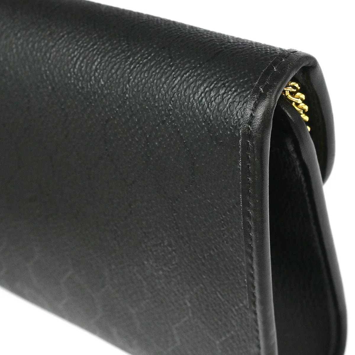 Christian Dior Black Honeycomb Shoulder Bag - Image 5