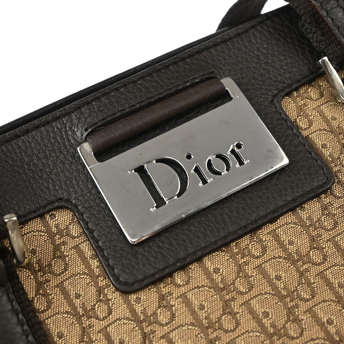 Christian Dior 2006 Brown Trotter Street Chic Handbag - Image 4