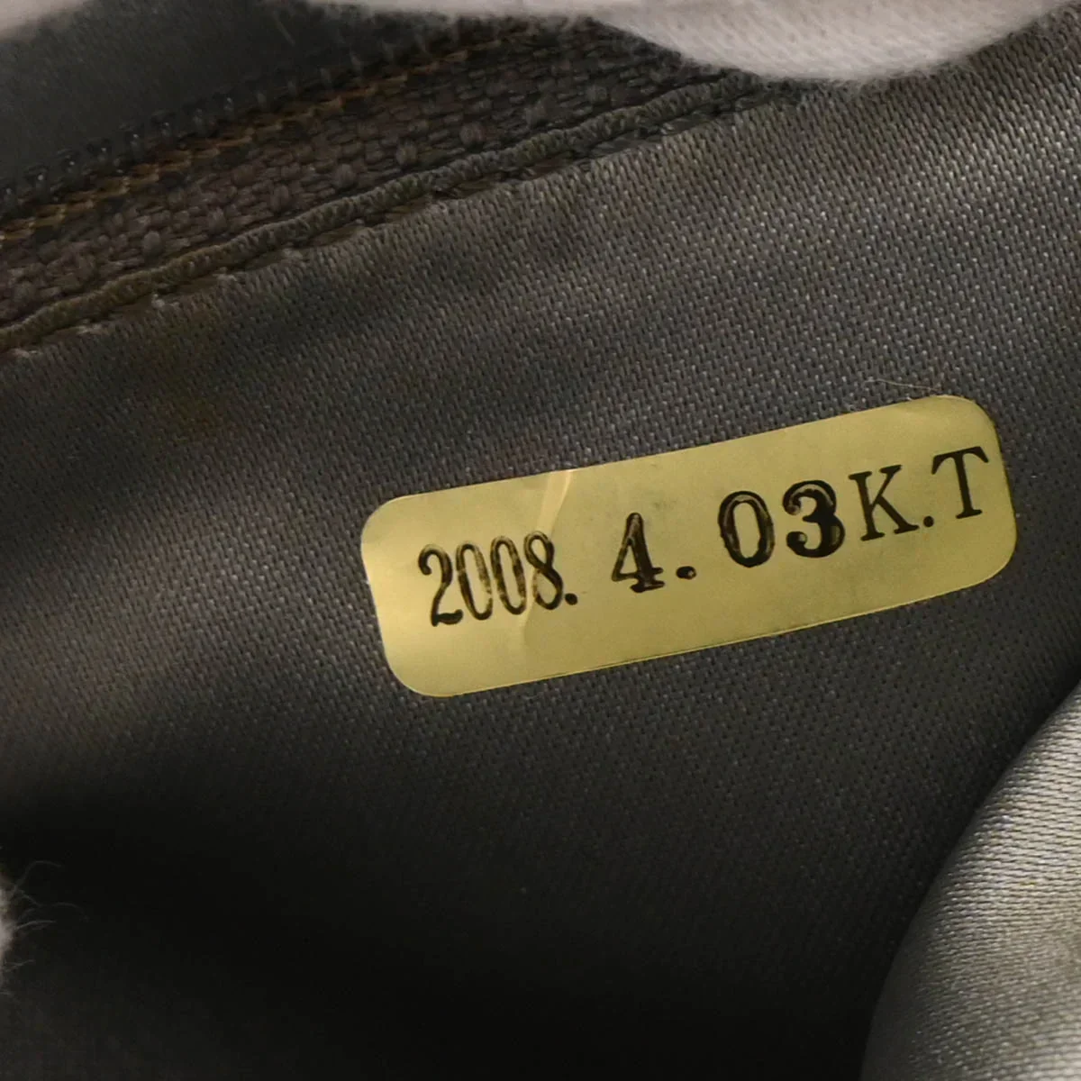 Chanel 2006-2008 Gold Perforated Mademoiselle Lock Single Flap Shoulder Bag - Image 10
