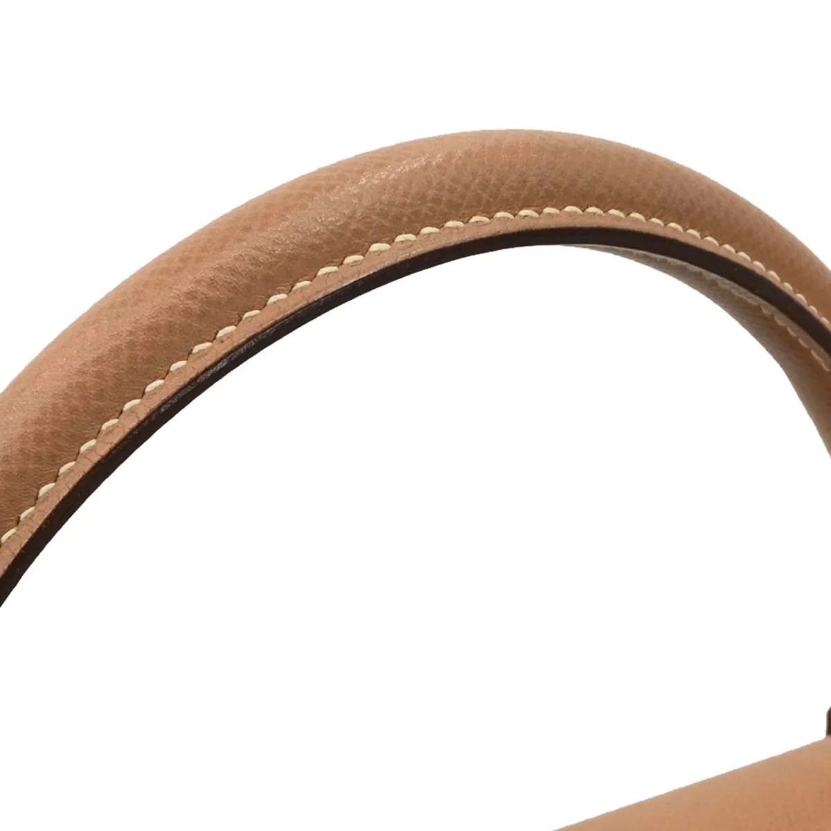 Hermes 1993 Natural Courchevel Kelly 32 Sellier 2way Shoulder Handbag - Image 5