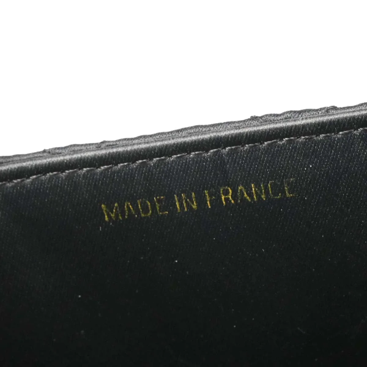 Chanel 1989-1991 Black Satin Mini Classic Square Flap Shoulder Bag - Image 9