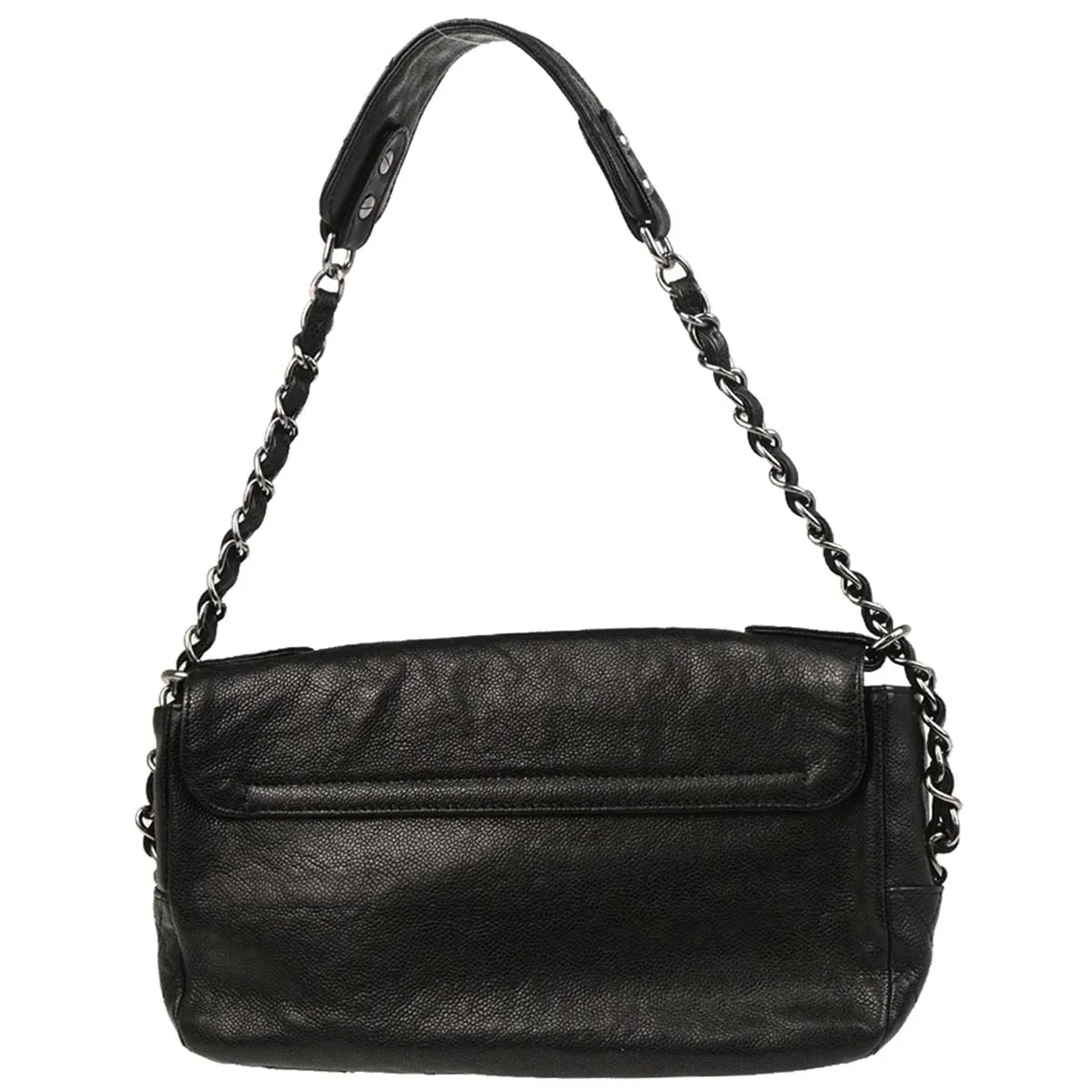 Chanel 2006-2008 Black Caviar Handbag - Image 2