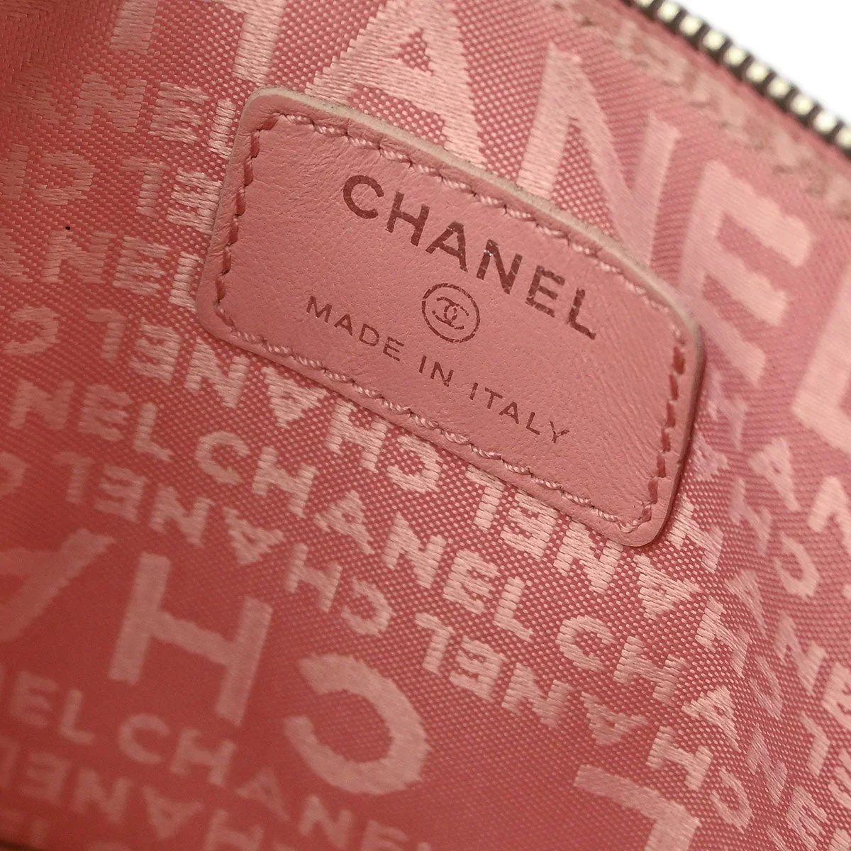 Chanel 2004-2005 Pink Lambskin Icon Handbag - Image 6