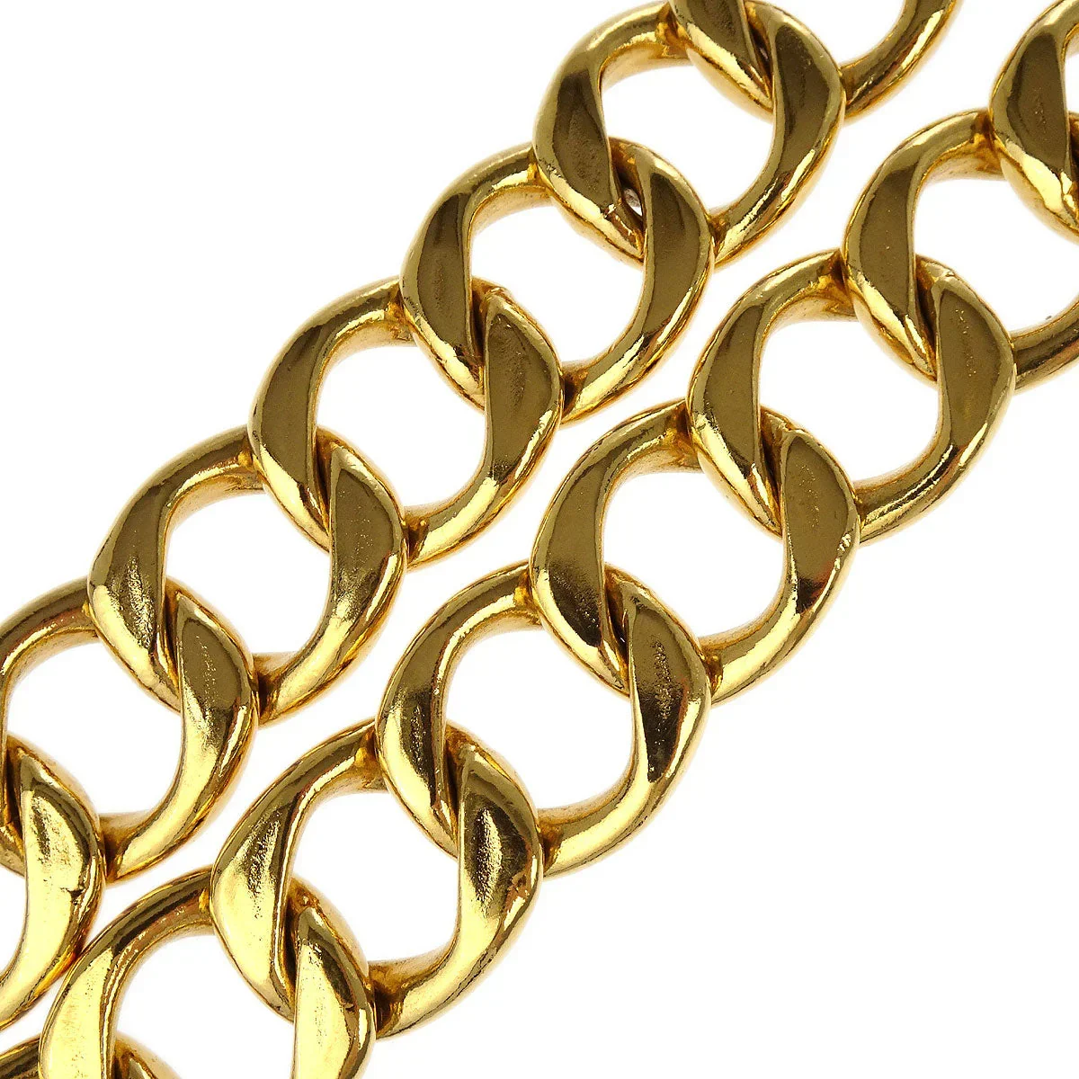 Chanel Chain Belt Medallion Gold Small Good - Image 2
