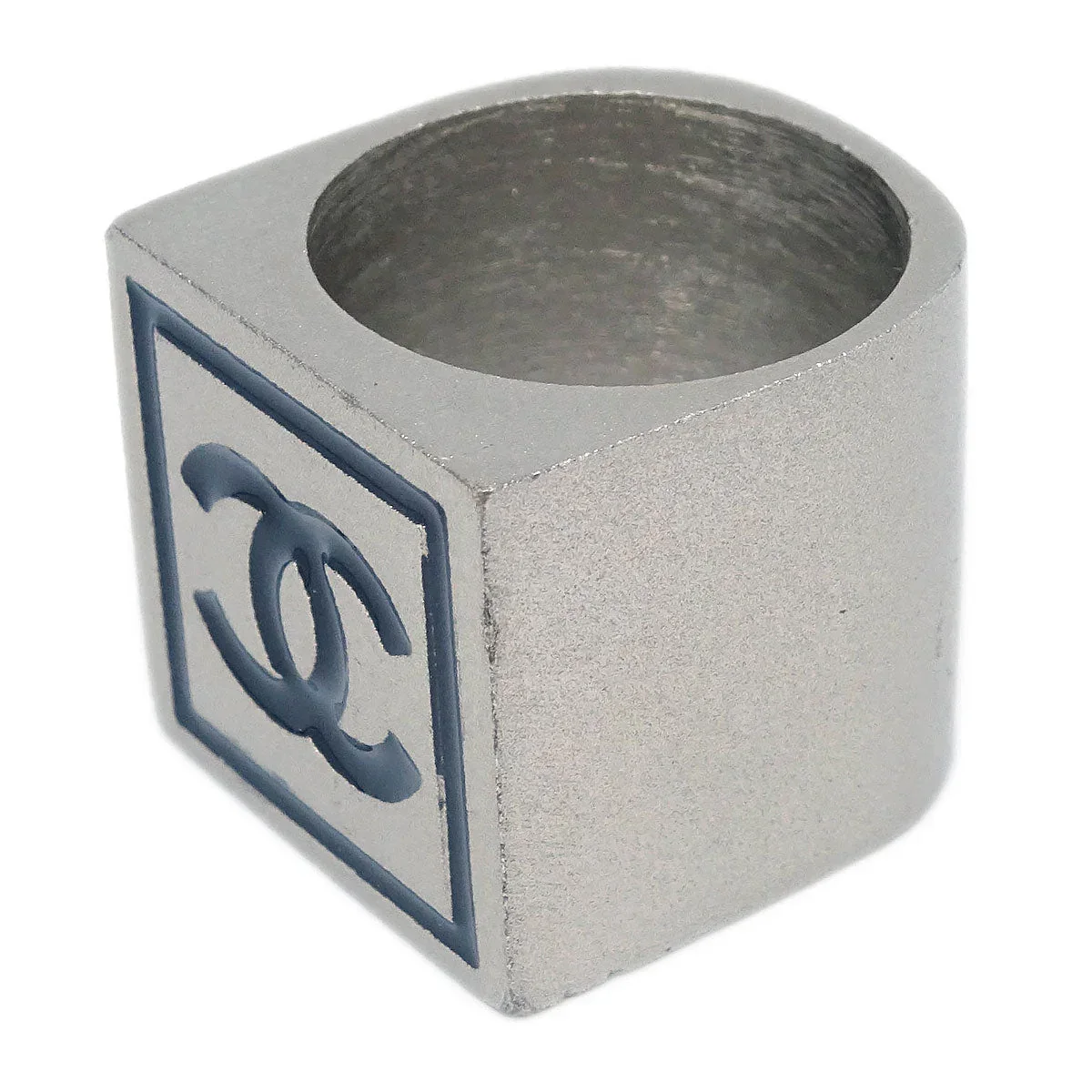 Chanel Ring Silver #53 02A - Image 2