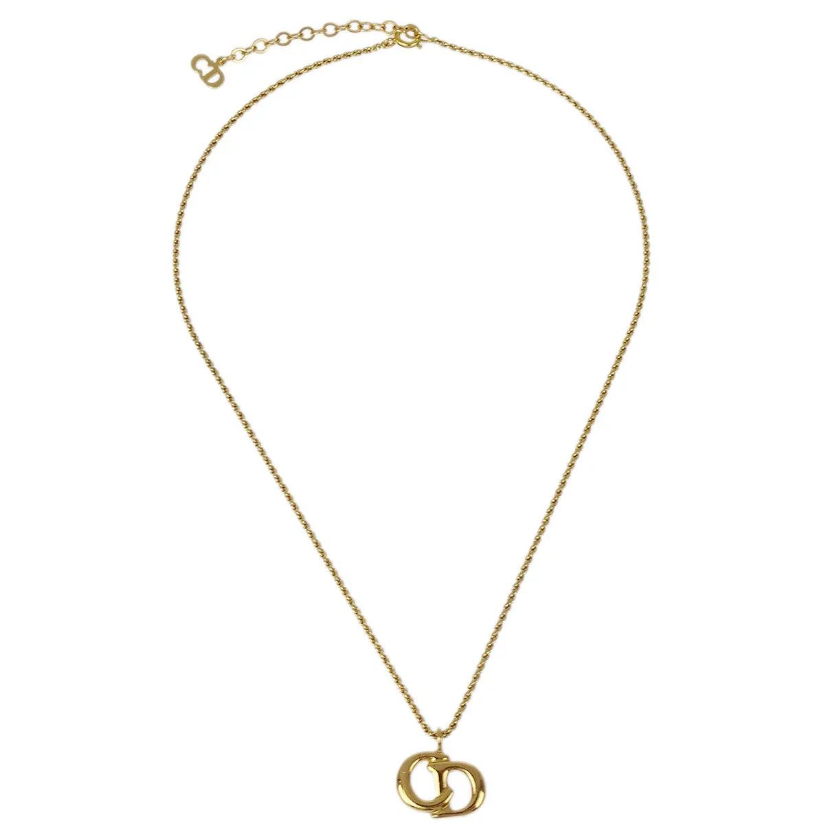 Christian Dior Necklace Pendant Gold - Image 2