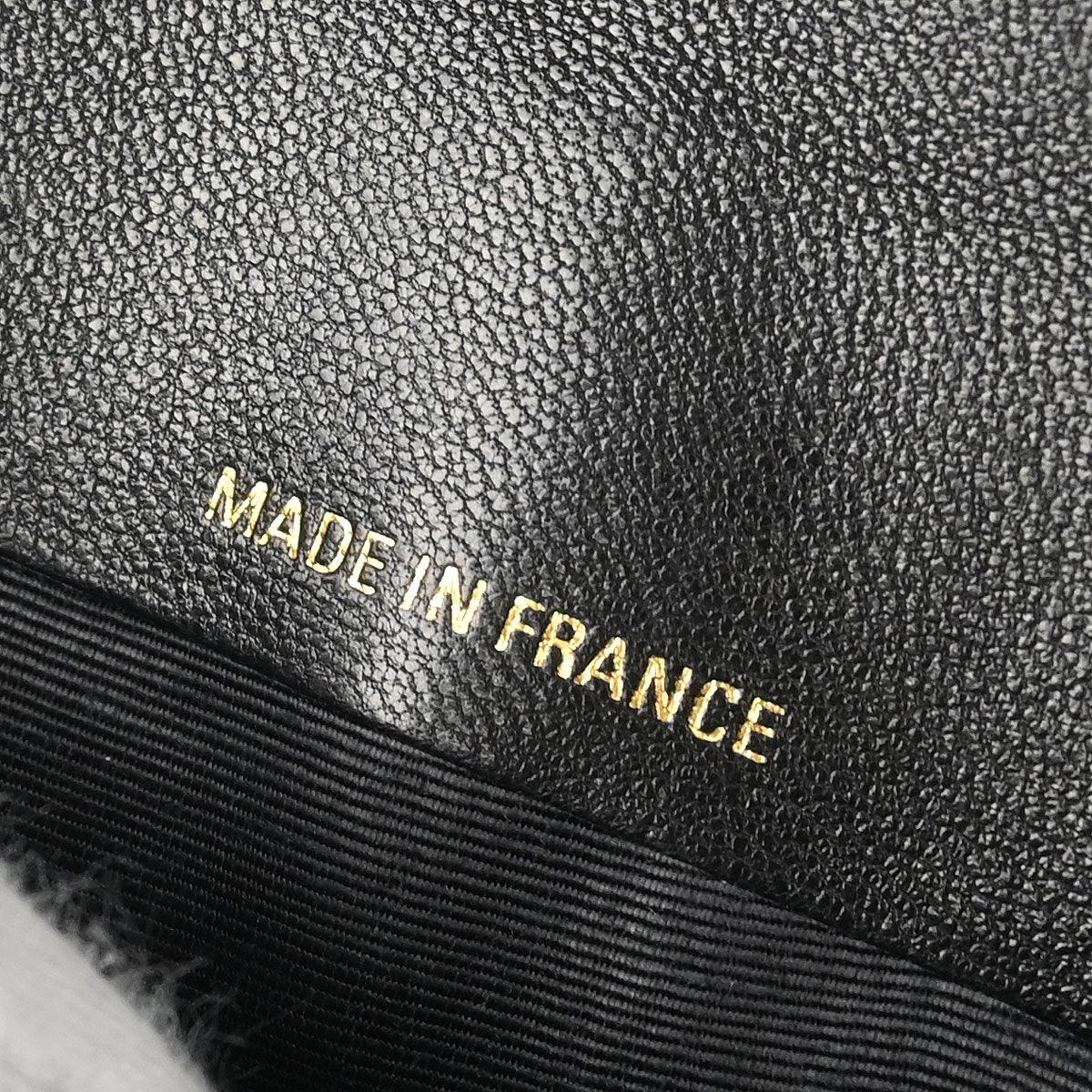 Chanel 1996-1997 Black Caviar Bicolore Long Wallet - Image 6
