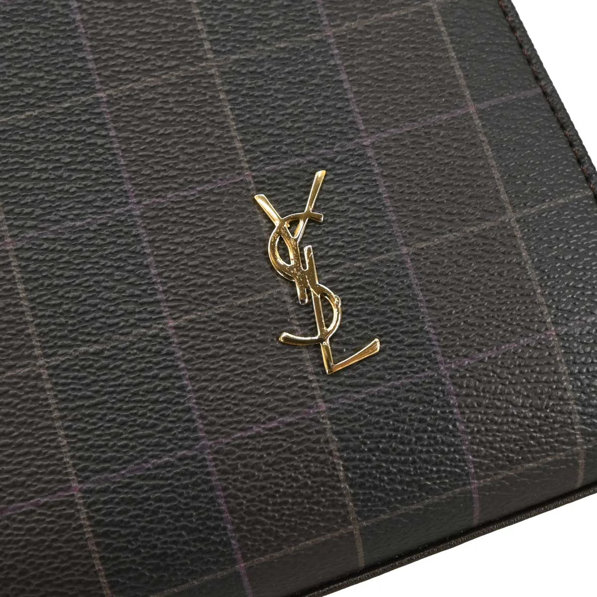 Yves Saint Laurent Black Leather 2way Shoulder Handbag - Image 6