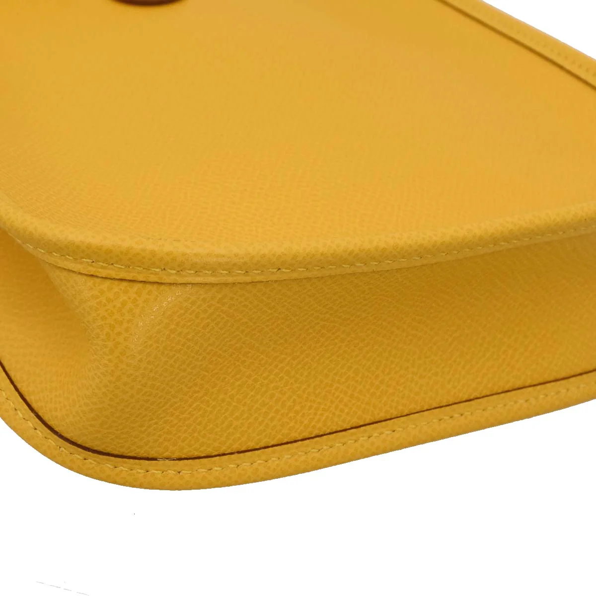 Hermes 2004 Jaune Epsom Evelyne TPM Shoulder Bag - Image 4