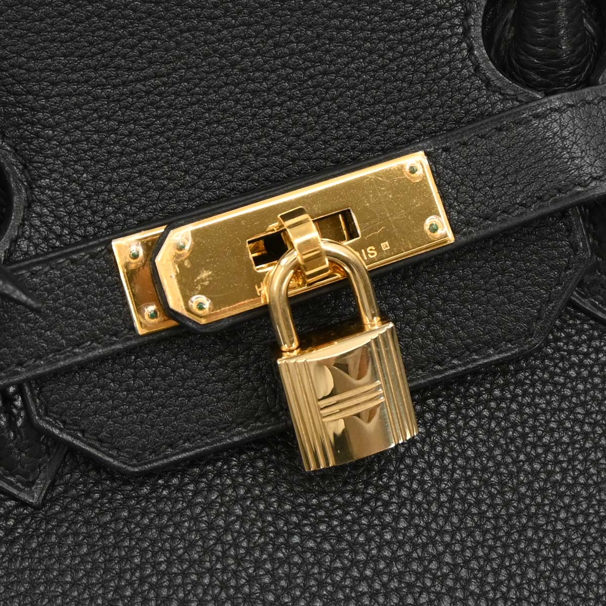 Hermes 2003 Black Togo Birkin 35 Handbag - Image 6