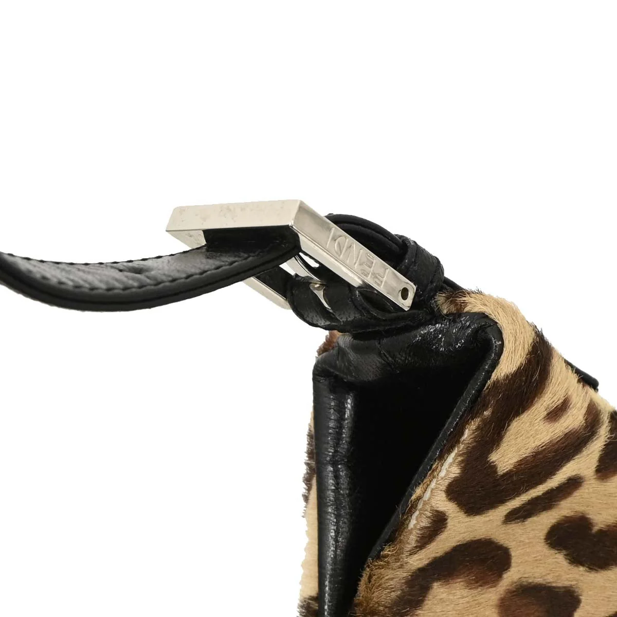 Fendi * Beige Pony Hair Handbag - Image 3