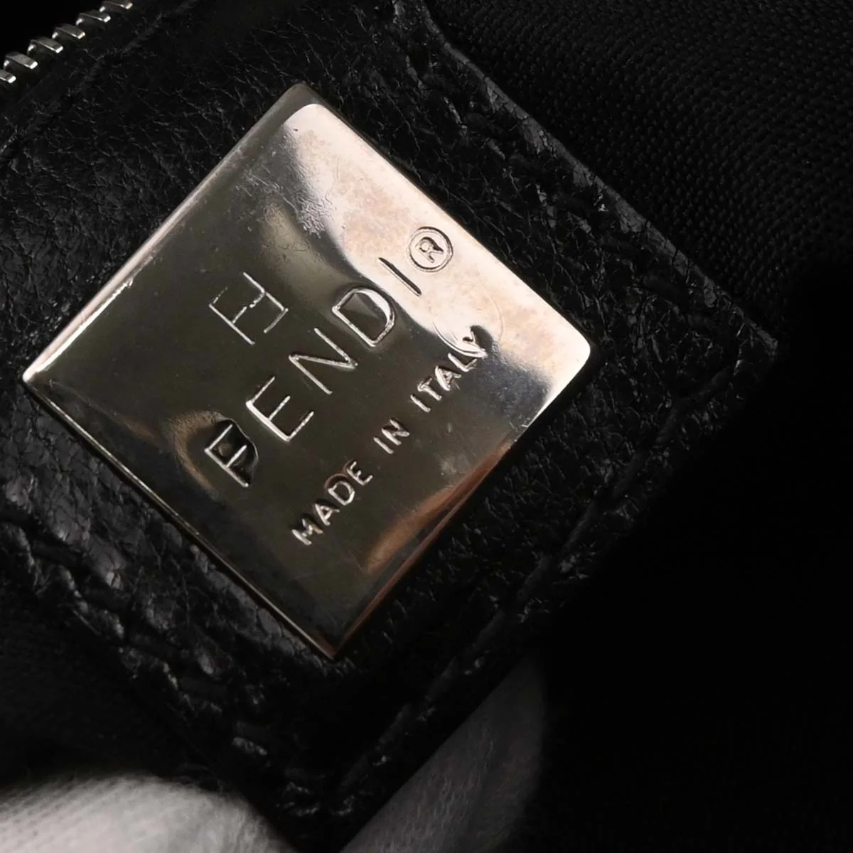 Fendi * Beige Pony Hair Mamma Baguette Handbag - Image 9