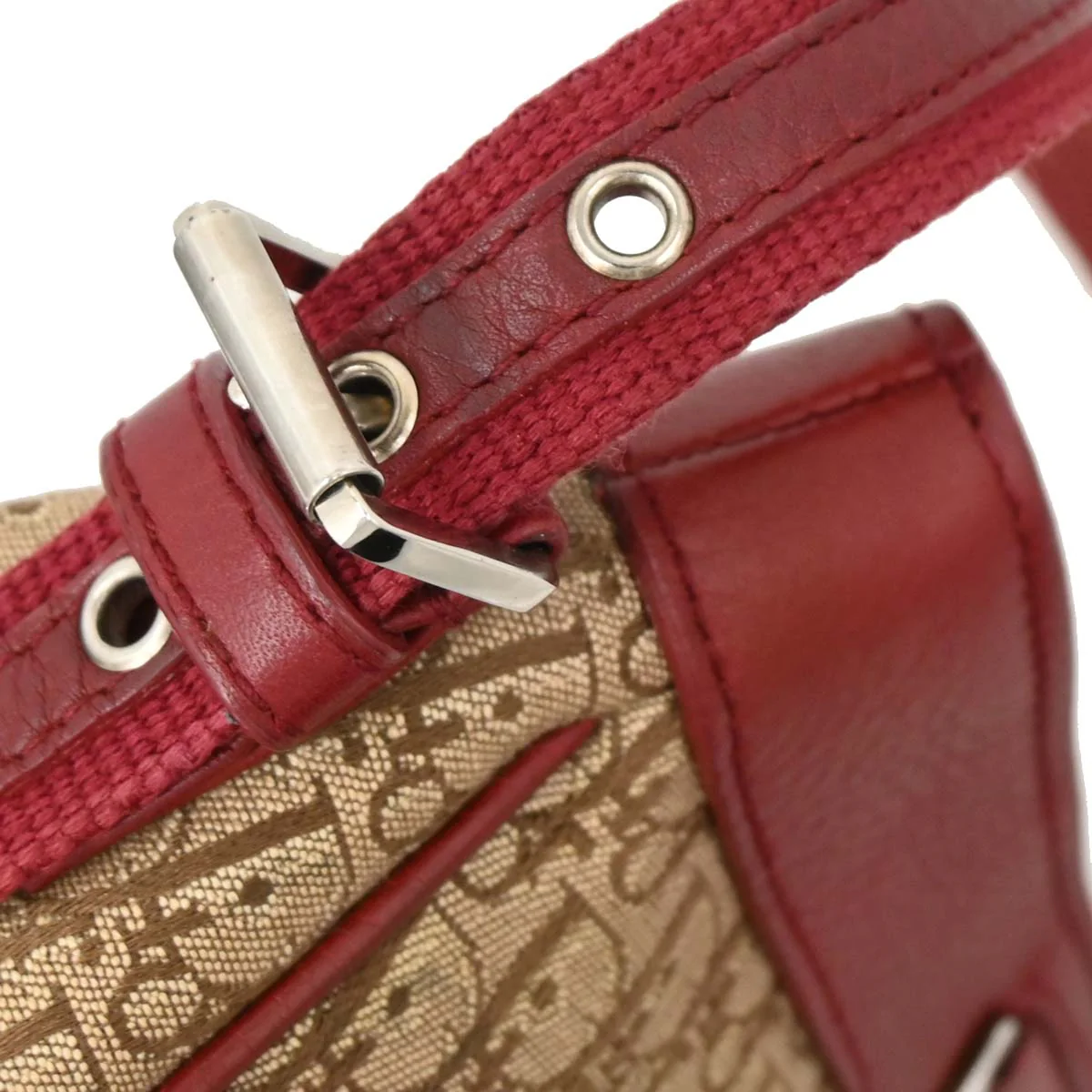 Christian Dior 2005 Beige Trotter Handbag - Image 6