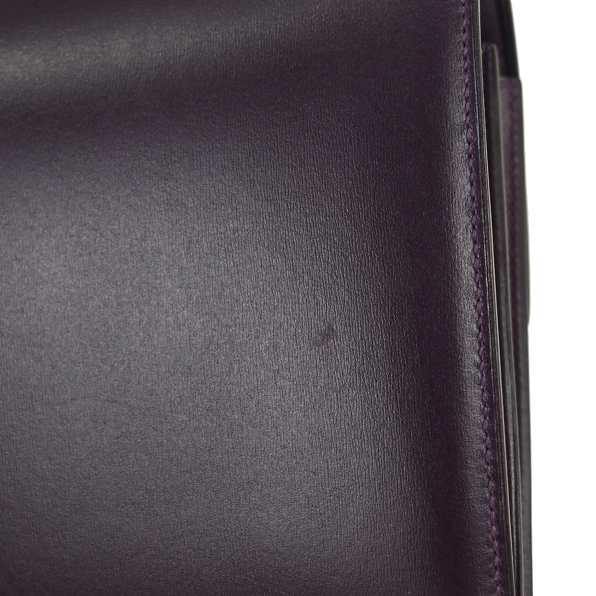 Hermes Raisin Box Calf Piano Handbag - Image 4