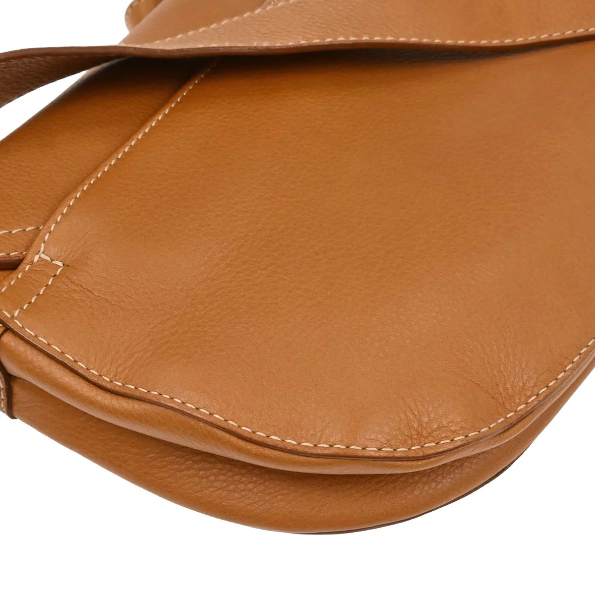Christian Dior Brown Saddle Shoulder Bag - Image 3
