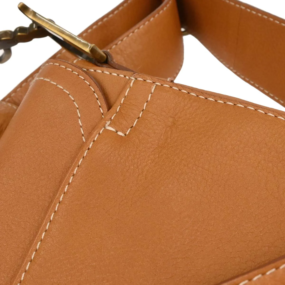Christian Dior Brown Saddle Shoulder Bag - Image 4
