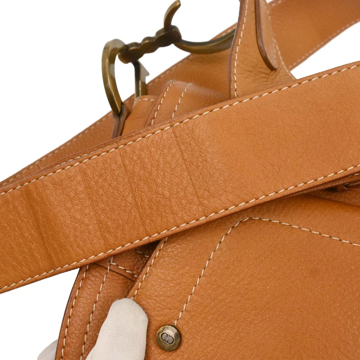 Christian Dior Brown Saddle Shoulder Bag - Image 7