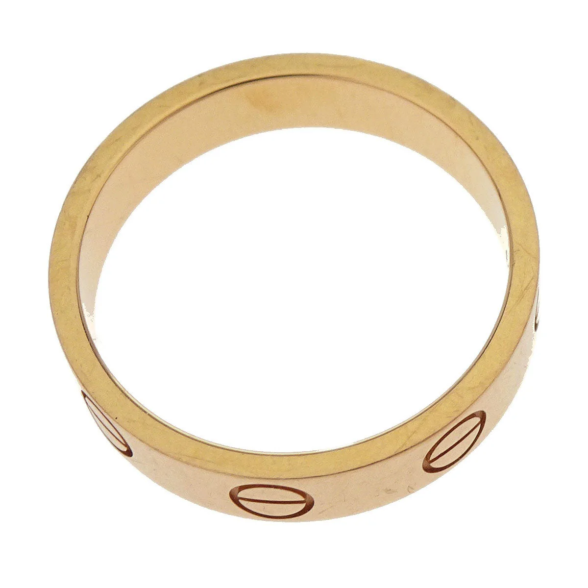 Cartier Mini Love Ring Au750 #47 - Image 3