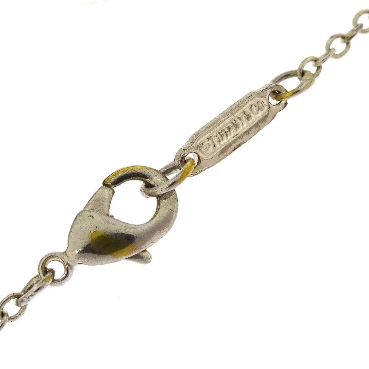 Tiffany & Co. Heart Link Lariat Necklace Ag925 - Image 4