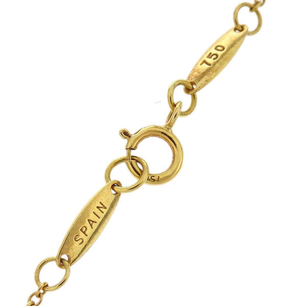 Tiffany & Co. Open Heart Pendant Necklace 750 Gold - Image 5