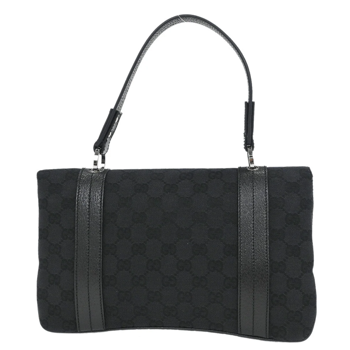 Gucci Black GG Handbag - Image 2
