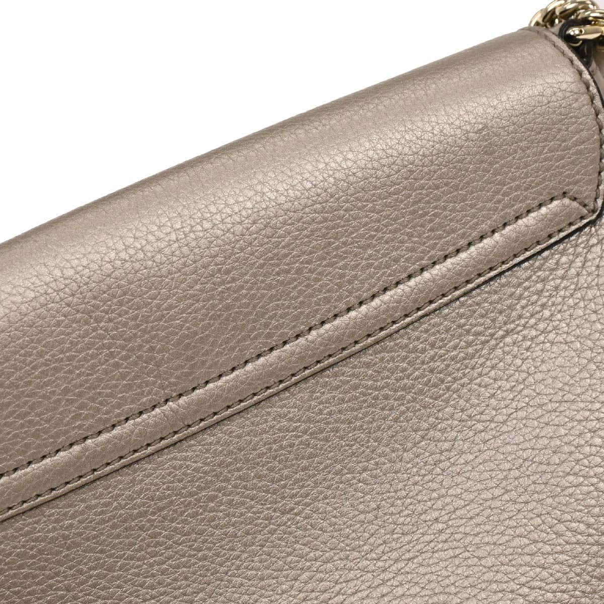 Gucci Gold Soho Chain Shoulder Bag - Image 4
