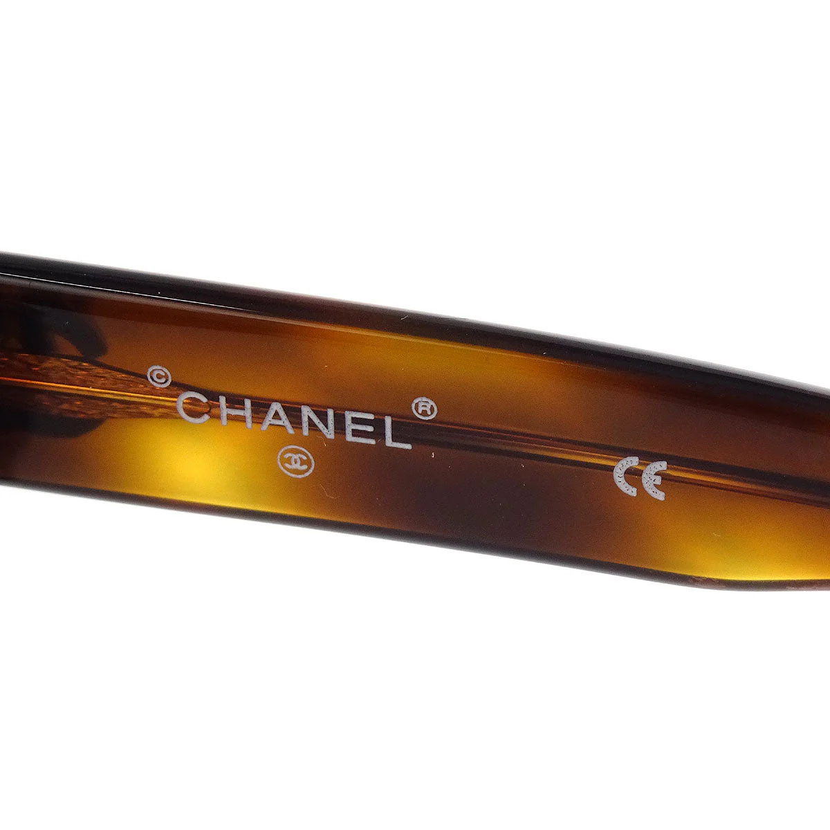 Chanel Sunglasses Eyewear Brown Small Good - Image 4