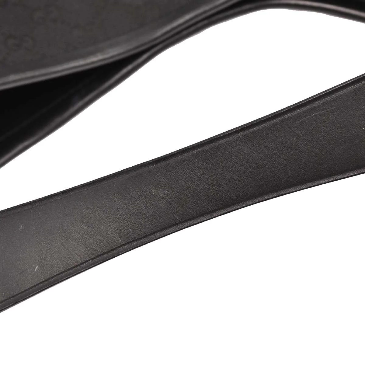 Gucci Black Canvas GG Handbag - Image 6