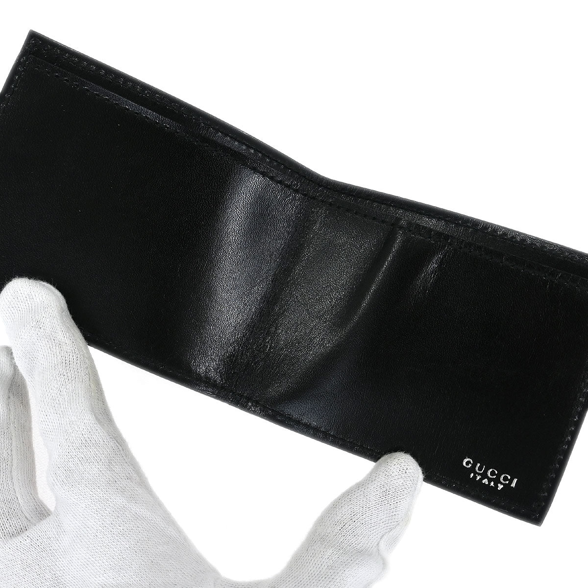 Gucci * Black Leather Handbag - Image 8
