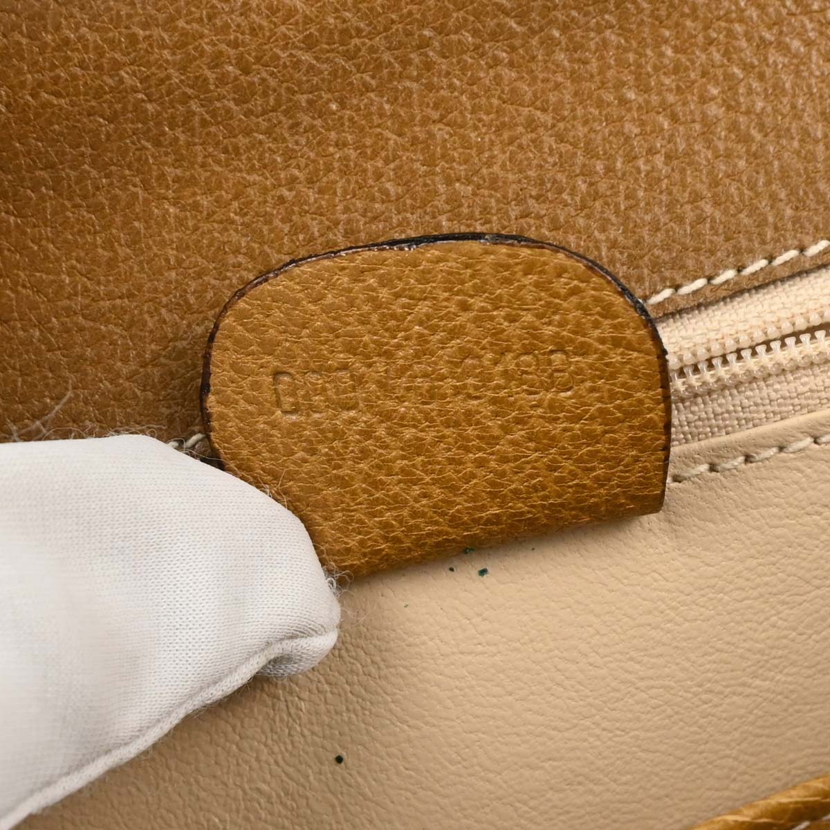 Gucci Brown Pigskin Bamboo 2way Shoulder Handbag - Image 10