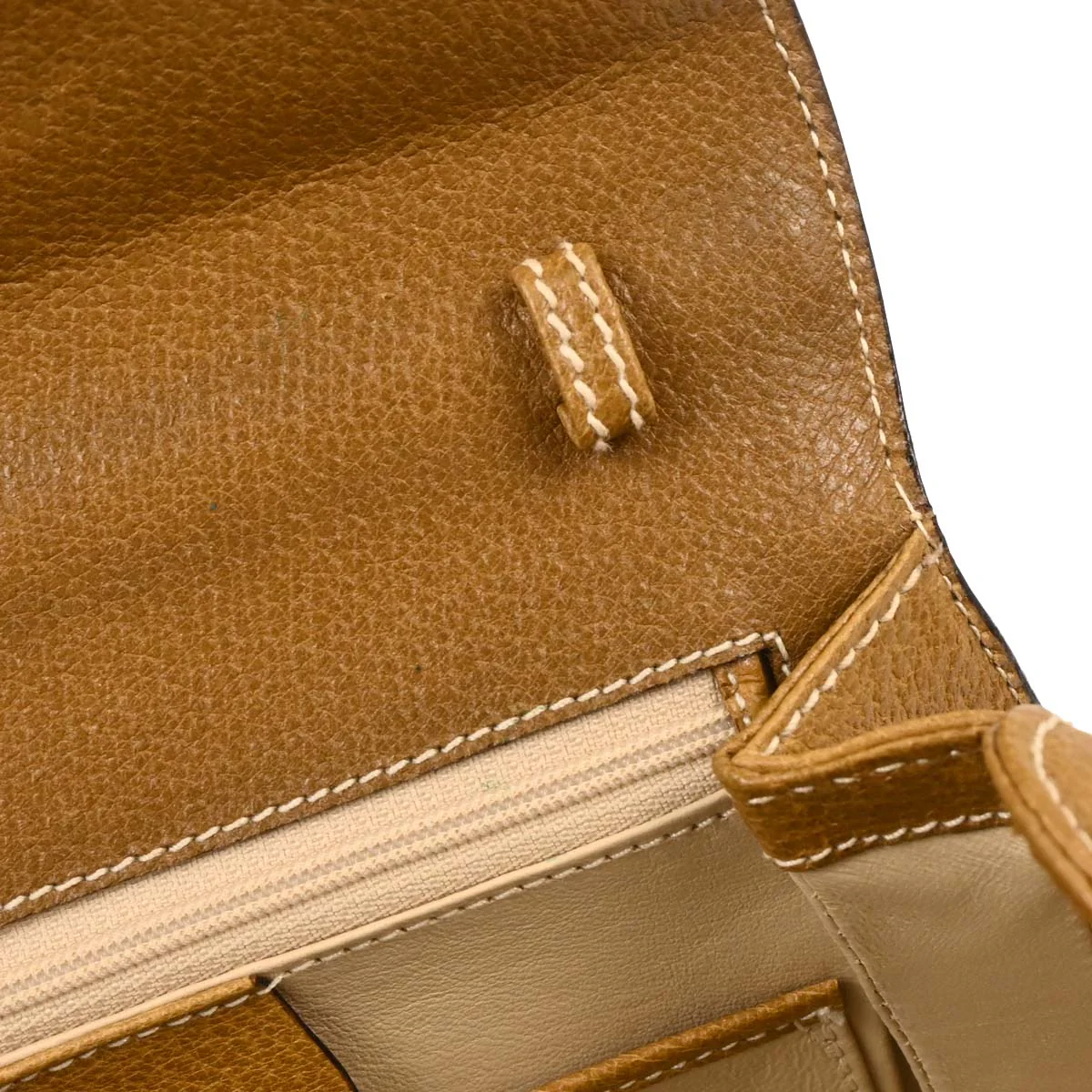 Gucci Brown Pigskin Bamboo 2way Shoulder Handbag - Image 7