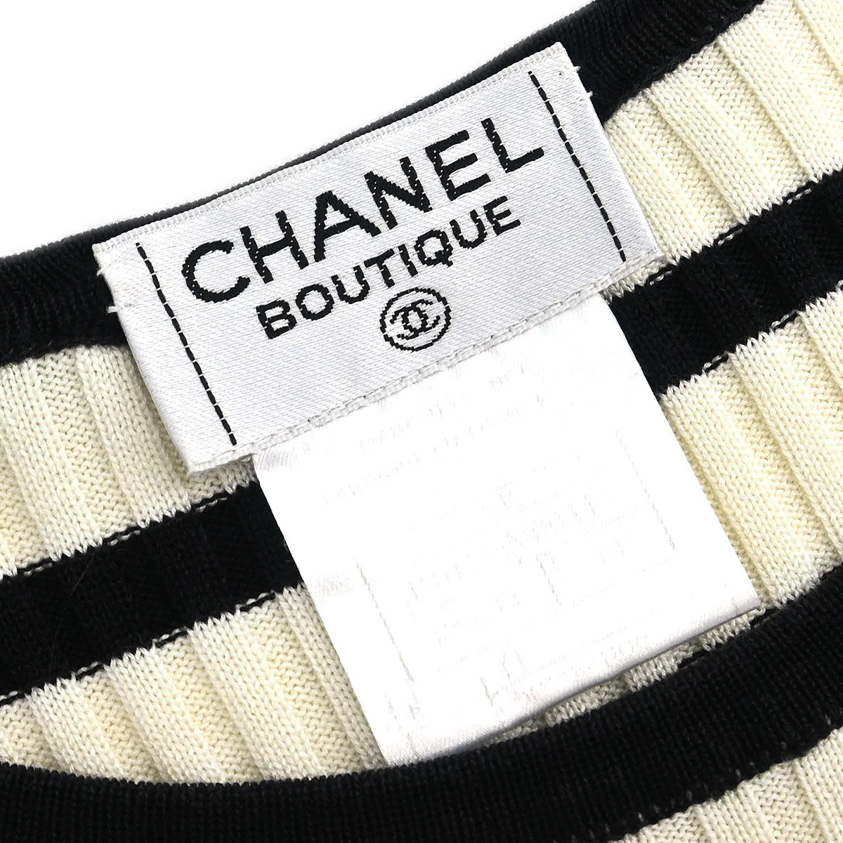 Chanel 1998 Short Sleeve Top White #40 - Image 9