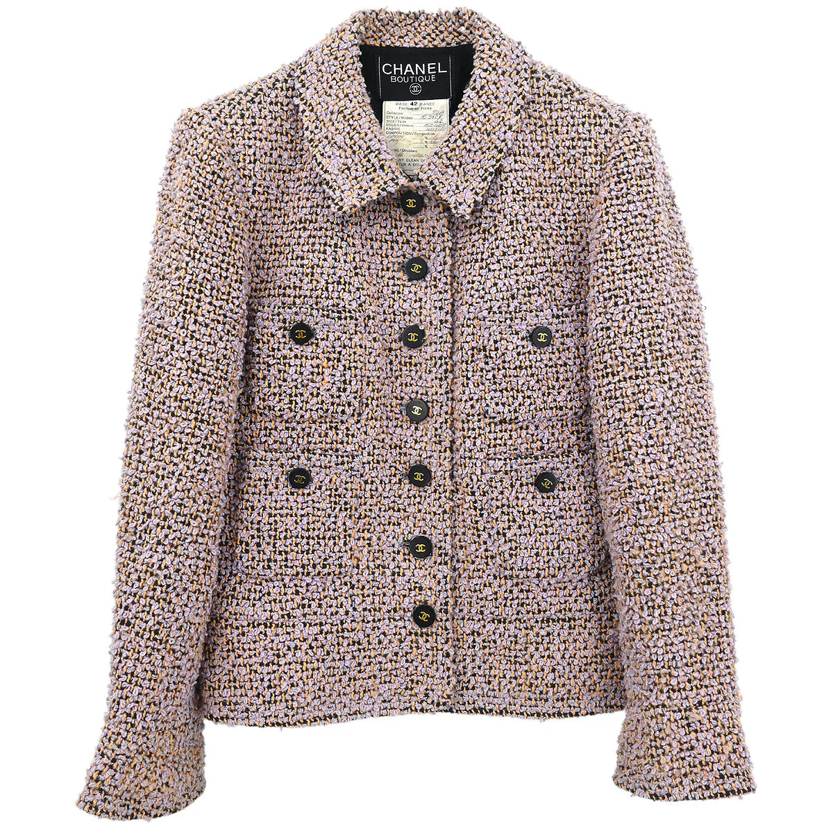 Chanel Coat Leopard Brown