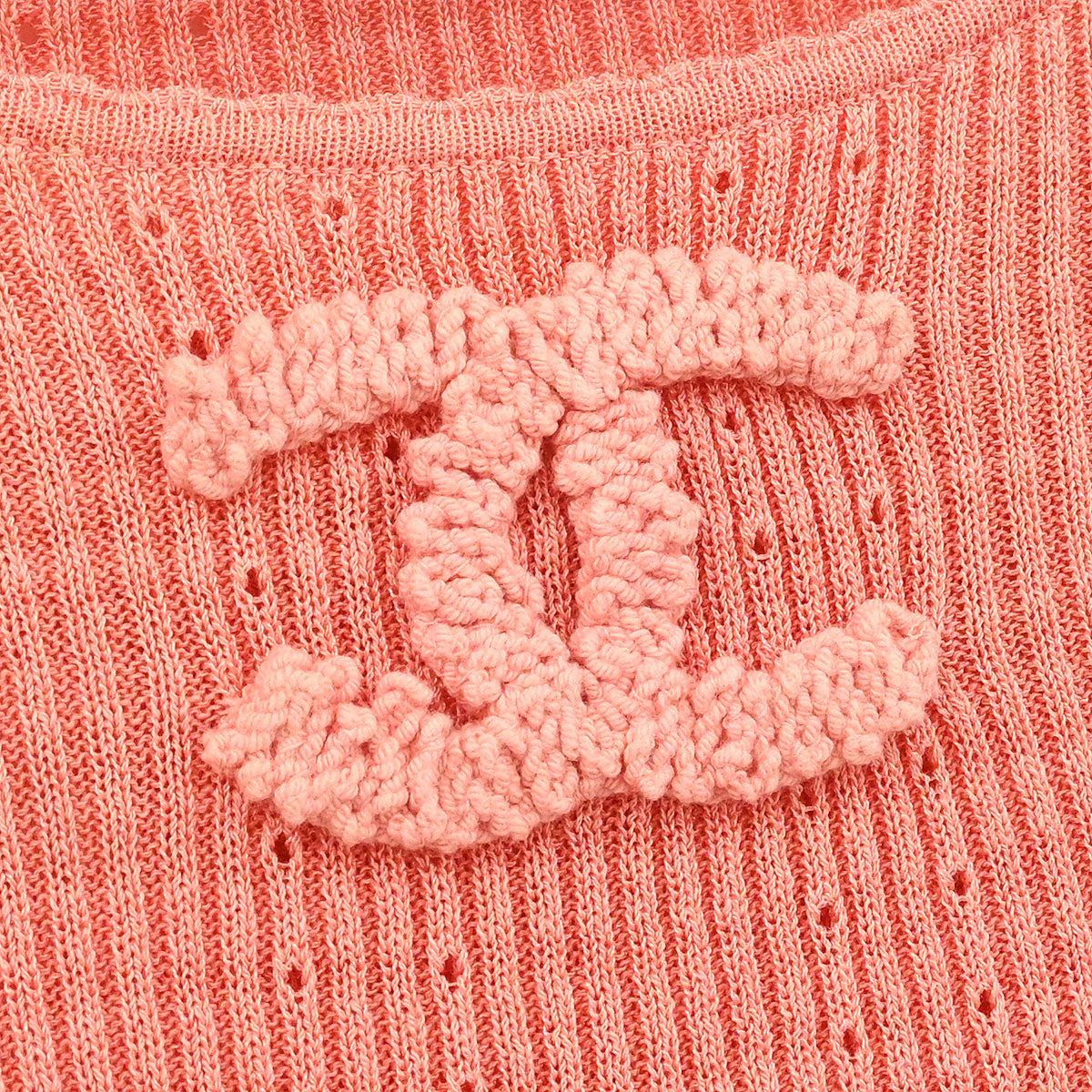 Chanel 2009 Short Sleeve Top Pink #38 - Image 5